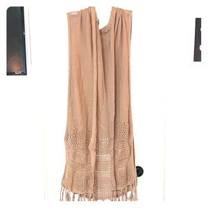 Old navy sleeveless knit cardigan